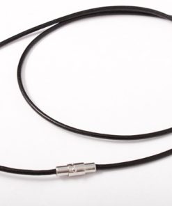 2 mm. Black leather cord