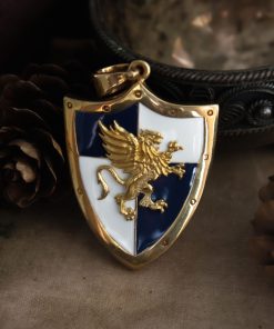 Heroes griffin brooch or pendant