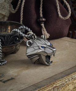 Alternative view of Bear school medallion