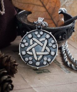 Handmade Sparking star medallion