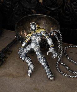 Handmade Jack of Blades pendant