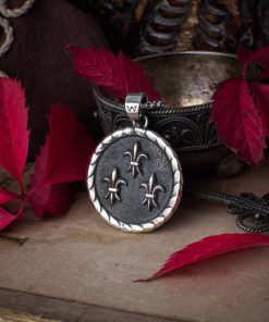 Alternative view of Vernon Roche medallion, The Kingdom of Temeria emblem