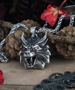 Alternative view of Manticore school medallion