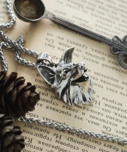 Alternative view of Handmade Corgi medallion