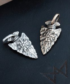 Viking arrowhead pendant