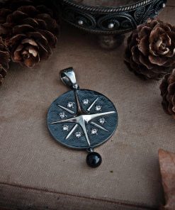 Alternative view of Star medallion, sorceress pendant