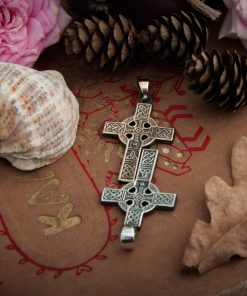 Alternative view of Celtic cross necklace