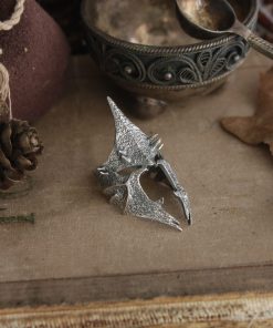 Alternative view of Dark rider helmet ring