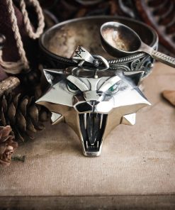 Game accurate School of the Cat medallion