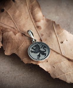 Alternative view of Knights of Gwyn tiny medallion