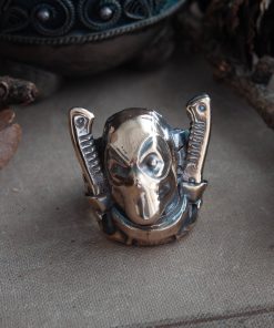 Superhero mask ring