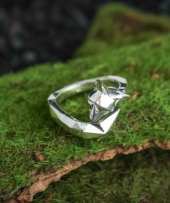 Alternative view of Fox Ring, Silver
