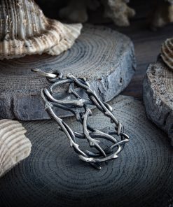 Silver Twig Pendant