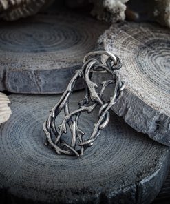 Alternative view of Silver Twig Pendant