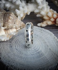 Sterling Silver Cosmos Ring