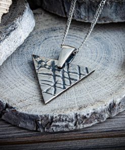 Mini Pendant "Meteorite", Silver