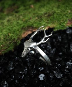 Deer Skull Ring