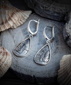 Alternative view of Northern Mountains Earrings