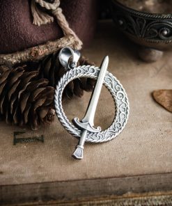 Alternative view of Darkmoon Blade pendant