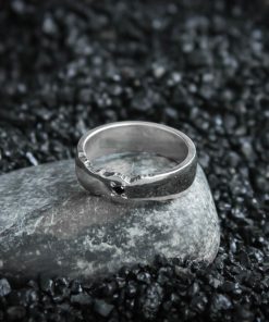 Alternative view of Silver "Shard" Ring