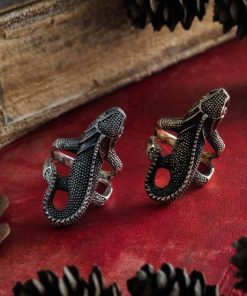 Alternative view of Lizard Ring