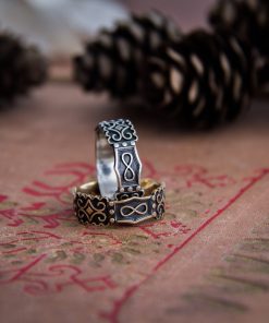 Alternative view of Infinity Symbol Ring