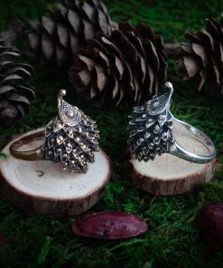 Alternative view of Hedgehog Ring