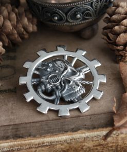 Alternative view of Martian brooch or pendant