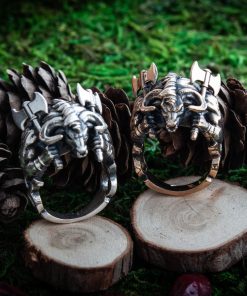 Alternative view of Minotaur Ring