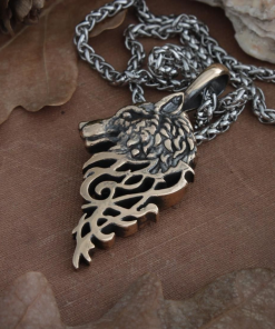 Fenrir Wolf Pendant
