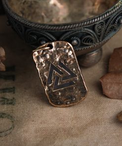 Alternative view of Valhalla Pendant with Valknut