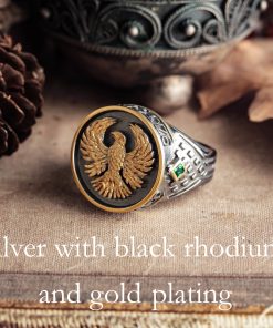 Alternative view of Hawk Signet Ring